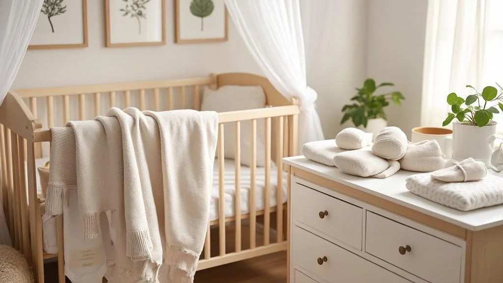 Collection layette bébé personnalisée dans une chambre douce, guide complet pour bien choisir