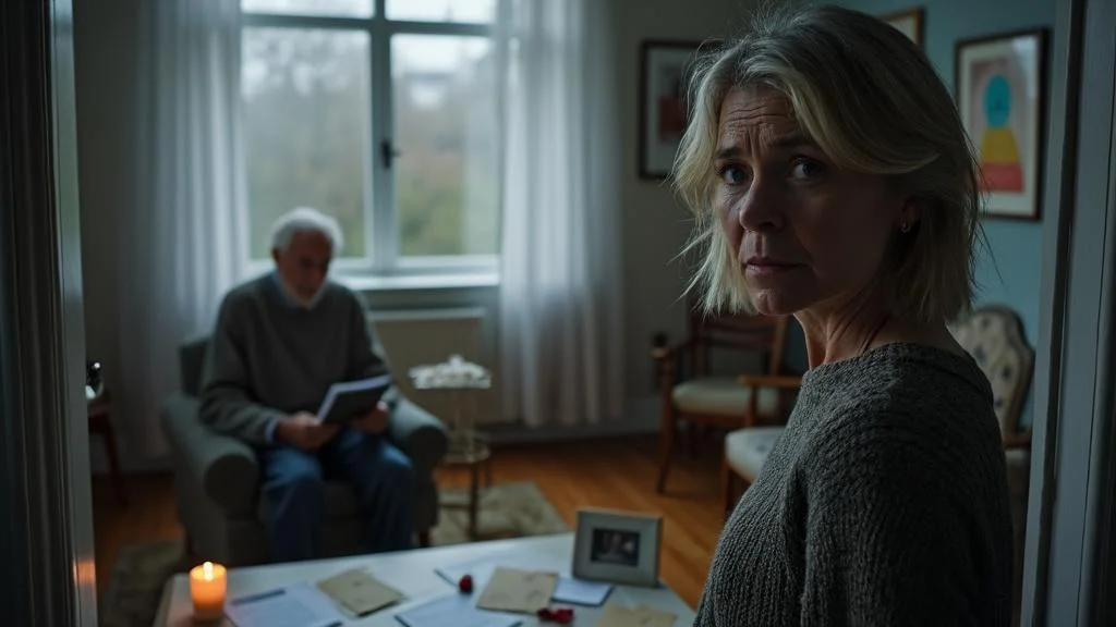 motif de refus droit de visite grand-parent avec ambiance tendue et documents légaux